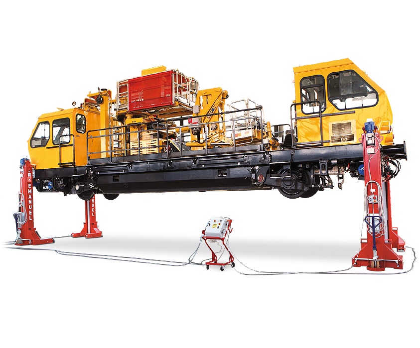 Emanuel SCM railway lifting jacks